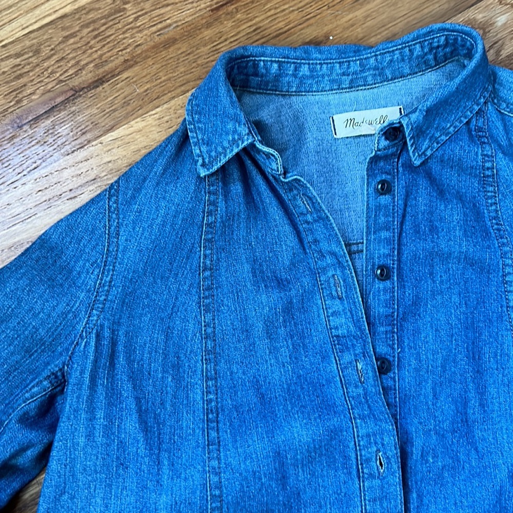 Madewell Jean Dress - Picture 2 of 3